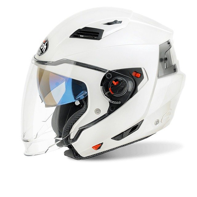 Casco AIROH modulare Executive bianco lucido