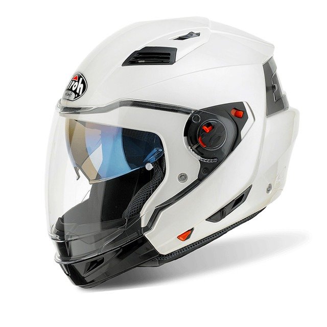 Casco AIROH modulare Executive bianco lucido - immagine 2
