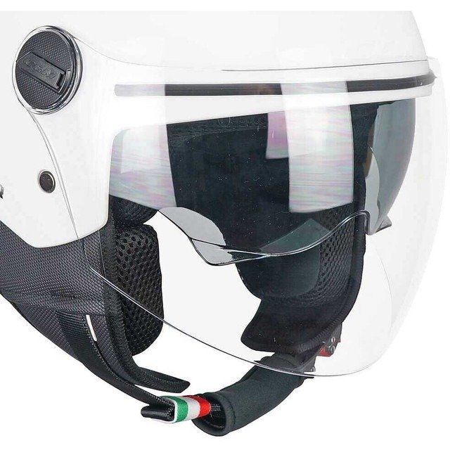 Casco Jet CGM 116A AIR MONO Bianco gloss - immagine 2