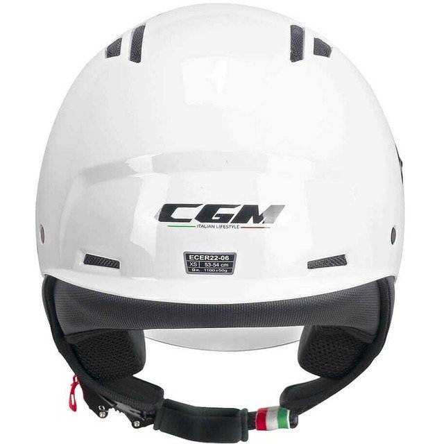 Casco Jet CGM 116A AIR MONO Bianco gloss - immagine 4
