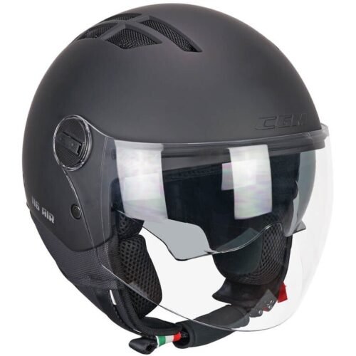 Casco Jet CGM 116A AIR MONO Nero opaco