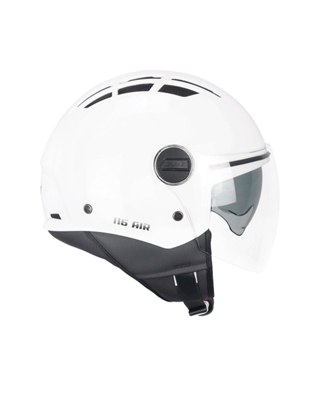 Casco Jet CGM 116A AIR MONO Bianco gloss
