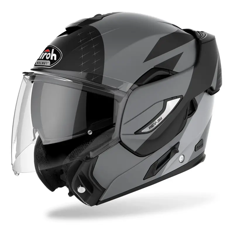 CASCO MODULARE AIROH REV 19 LEADEN ANTRACITE OPACO - immagine 2