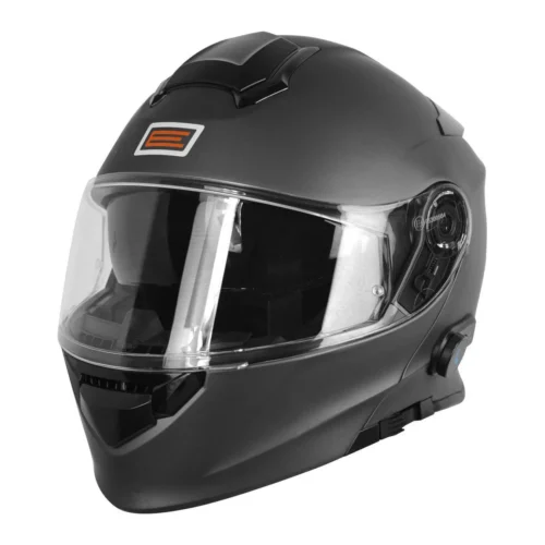 Casco Moto Modulare Origine DELTA +Bt Solid Titanio Opaco