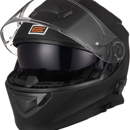 Casco Moto Modulare Origine DELTA +Bt Solid Black
