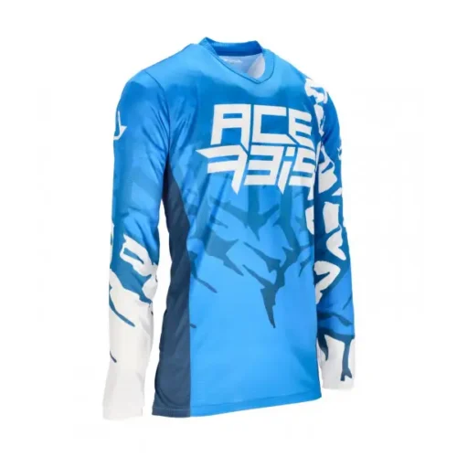 MAGLIA MX J-TRACK SIX BLU BIANCO