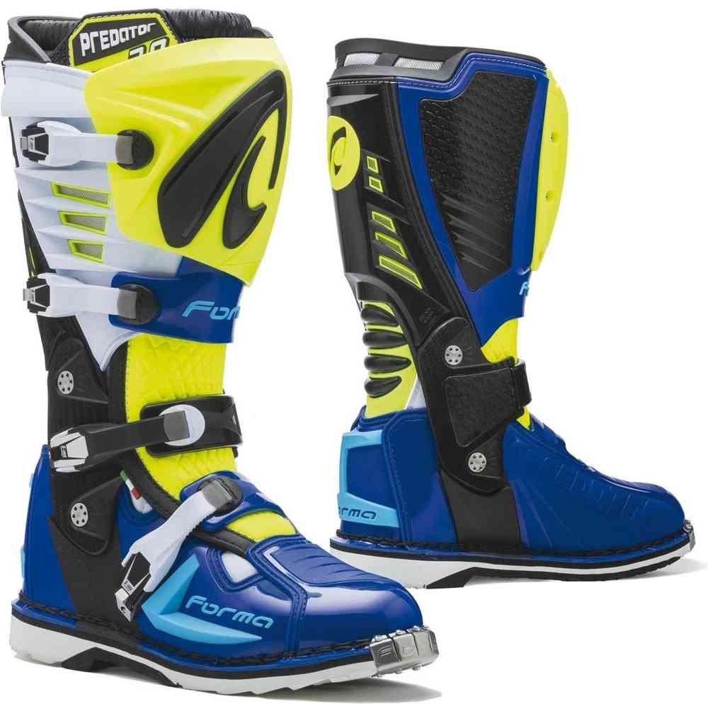 STIVALI FORMA PREDATOR 2.0 yellow fluo/white/blue - immagine 2