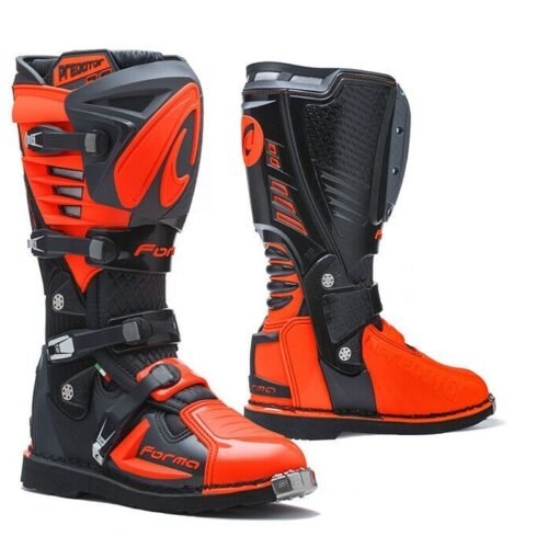 STIVALI FORMA PREDATOR 2.0 ANTRACITE ORANGE FLUO