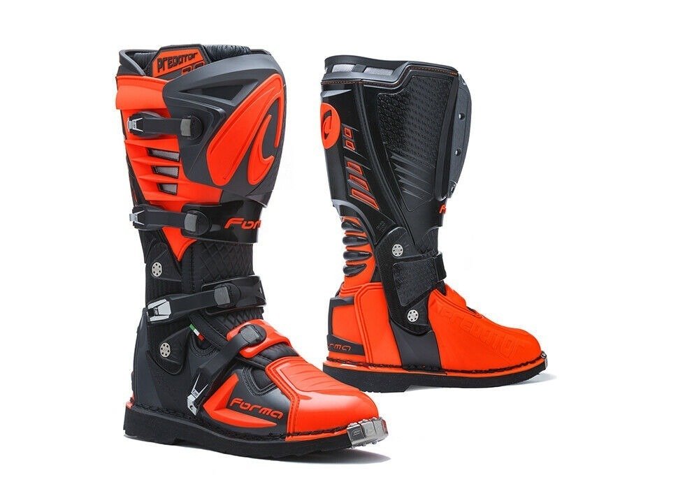 STIVALI FORMA PREDATOR 2.0 ANTRACITE ORANGE FLUO
