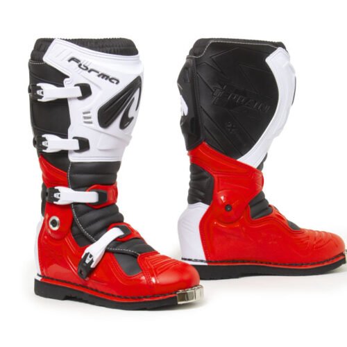 STIVALI FORMA TERRAIN TX CON SNODO ROSSO/BIANCO