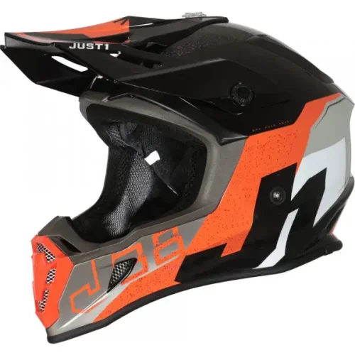 CASCO JUST1 J38 KORNER ORANGE/BLACK GLOSS