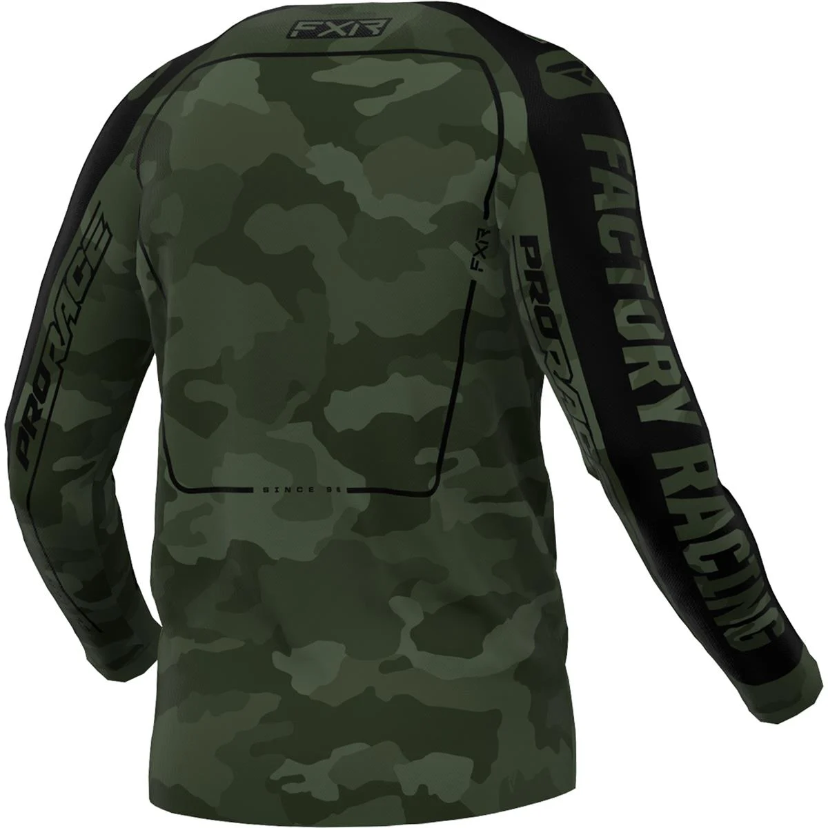COMPLETO MAGLIA + PANTALONE FXR CLUTCH BLACK CAMO - immagine 3