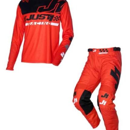 COMPLETO MAGLIA + PANTALONE JUST1 J-Command competition red