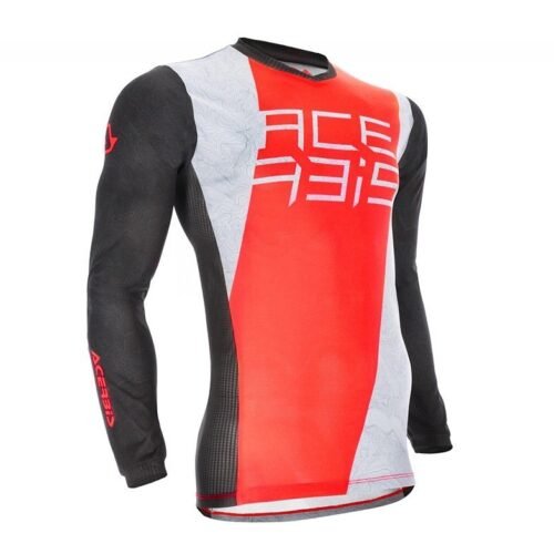 MAGLIA MX J-TRACK ONE BIANCO ROSSO