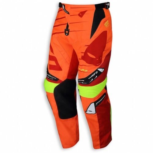 Pantalone Moto Cross Enduro Ufo Modello Hydra Arancio Neon