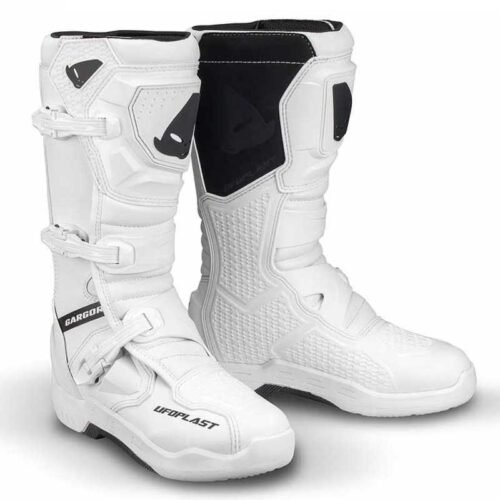 Stivali Moto Cross Enduro Ufo off-road Gargor white