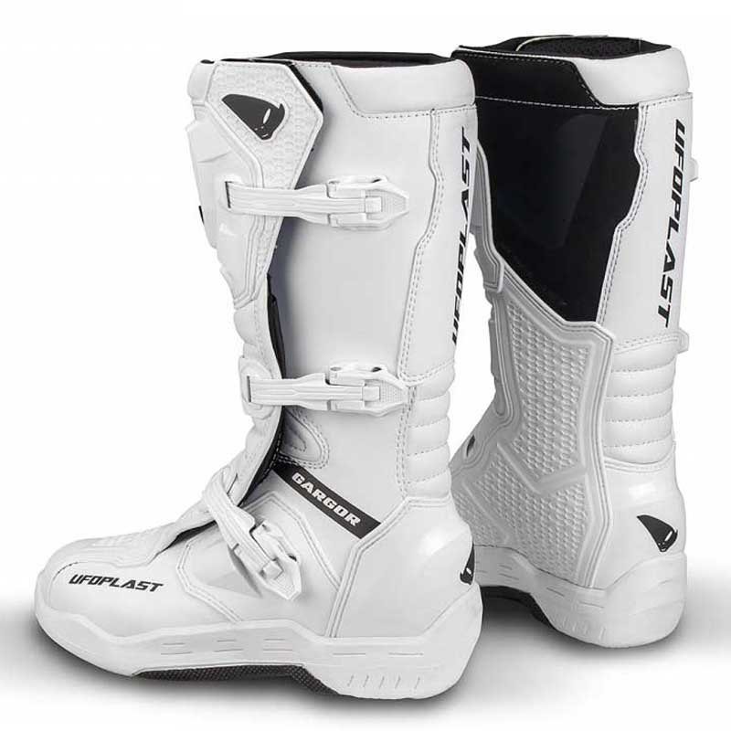 Stivali Moto Cross Enduro Ufo off-road Gargor white - immagine 2