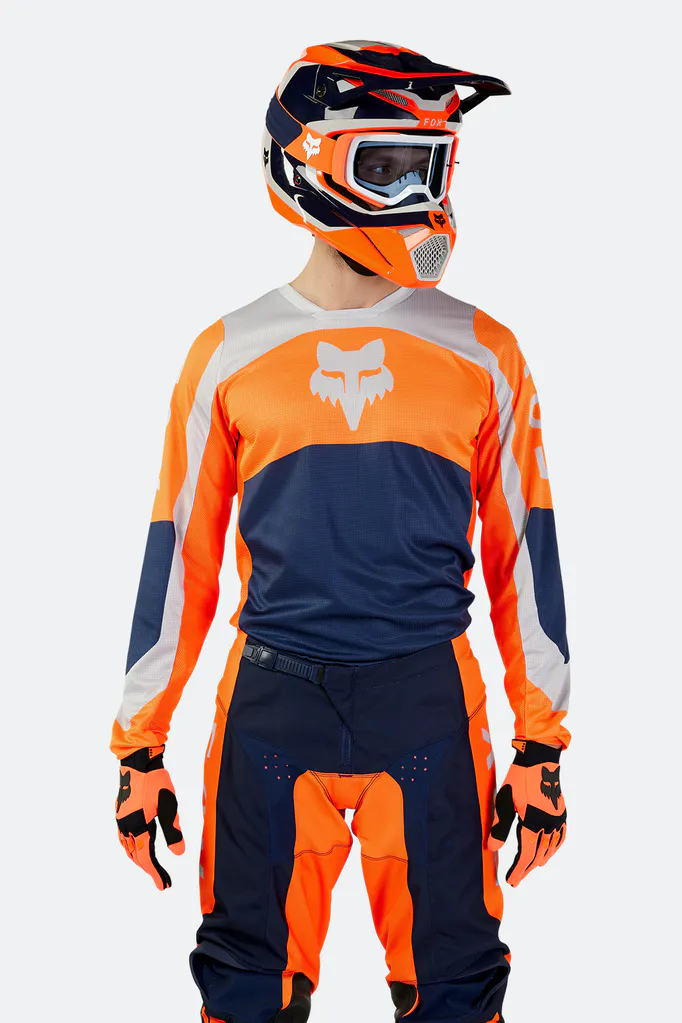 COMPLETO FOX 180 NITRO FLUO ORANGE