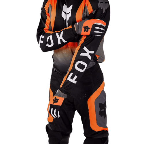 COMPLETO MOTO CROSS ENDURO  FOX 180 BALLAST BLACK-GREY