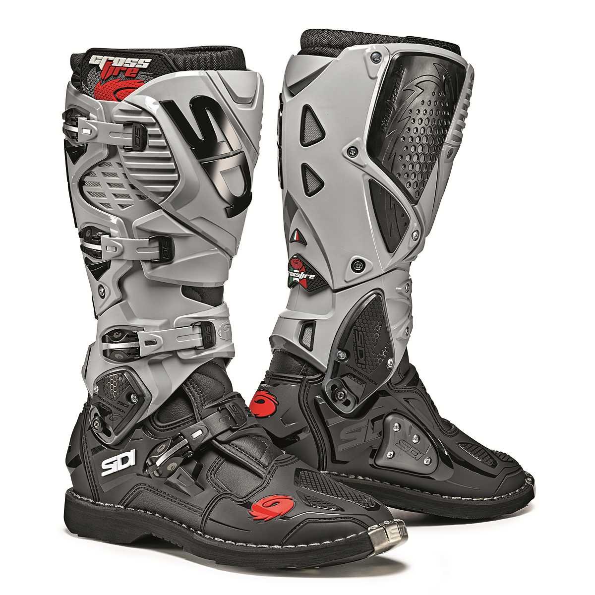 Stivali Sidi CrossFire 3 Nero Cenere moto cross enduro