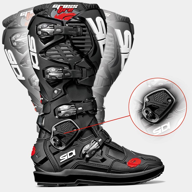 Stivali Sidi CrossFire 3 Nero Cenere moto cross enduro - immagine 2