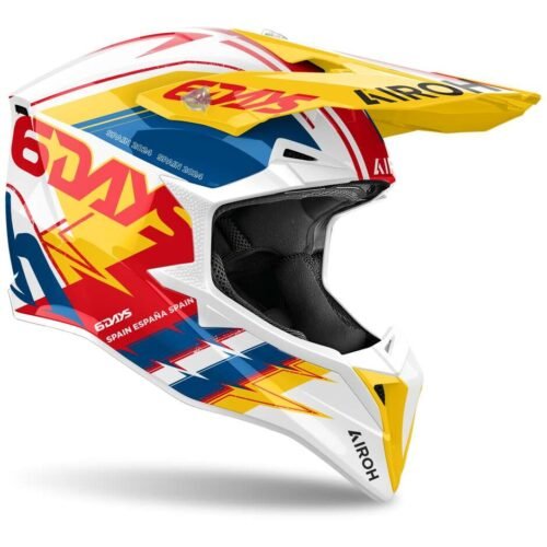 CASCO AIROH WRAAP 6DAYS SPAIN GLOSS