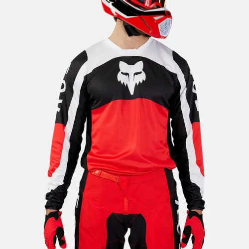 COMPLETO FOX 180 NITRO FLO ROSSO