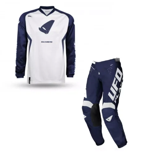 COMPLETO UFO BAMBERG BLU/BIANCO