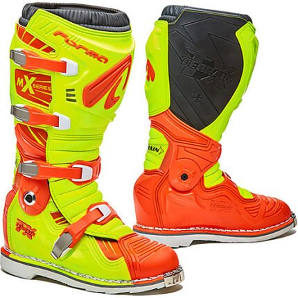 STIVALI FORMA TERRAIN TX CON SNODO ORANGE/YELLOW FLUO