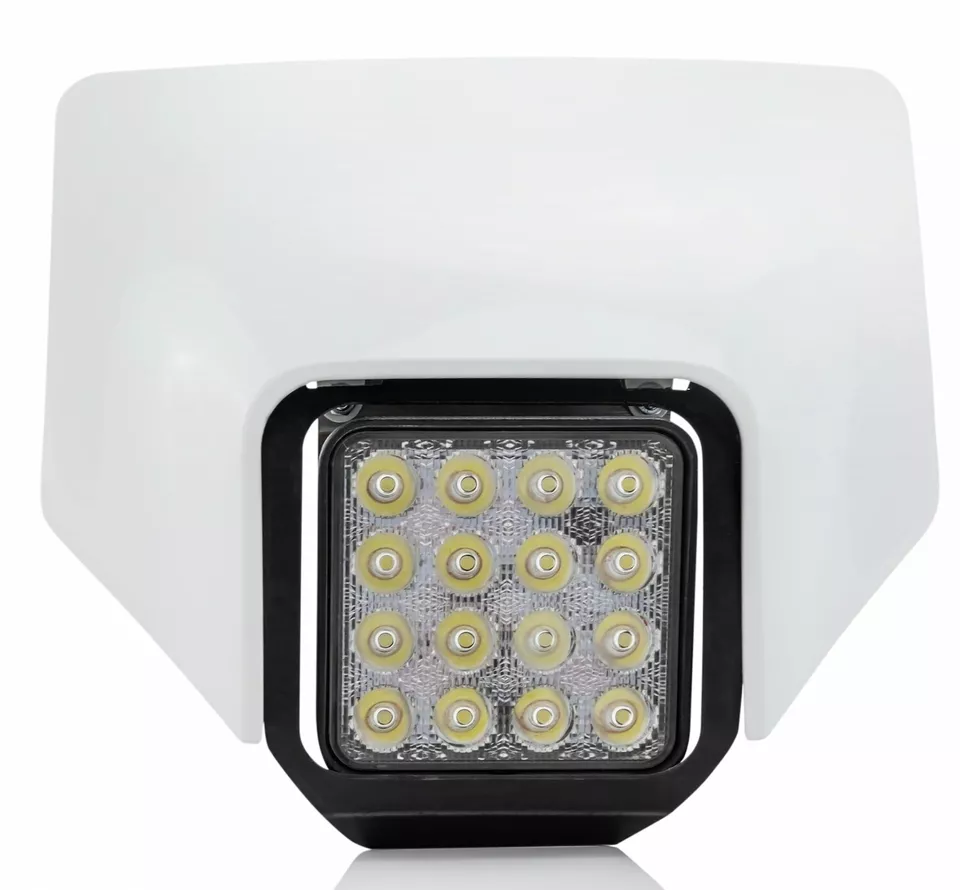 MASCHERINA PORTAFARO VSL PER HUSQVARNA 17-19 BIANCO