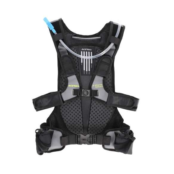 ZAINO ACERBIS X-STORM LOGO NERO/GRIGIO FLUO - immagine 2