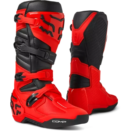 Stivali Cross FOX Racing Comp Rosso Fluo