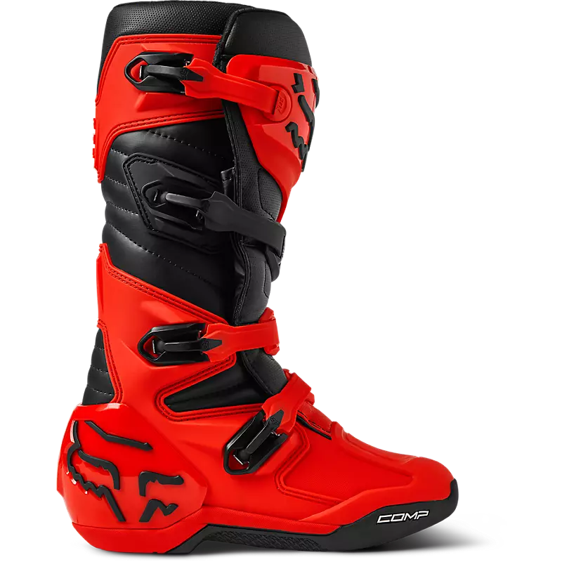 Stivali Cross FOX Racing Comp Rosso Fluo - immagine 2