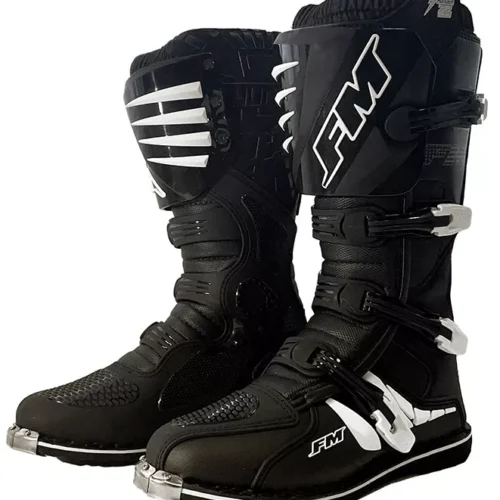 Stivali Moto Cross Enduro Fm Racing THUNDER 2 ENDURO Nero