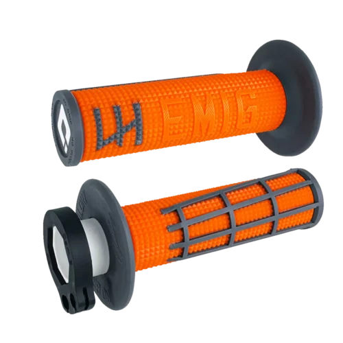 Manopole ODI Emig 2.0 Lock-On Orange/Grey