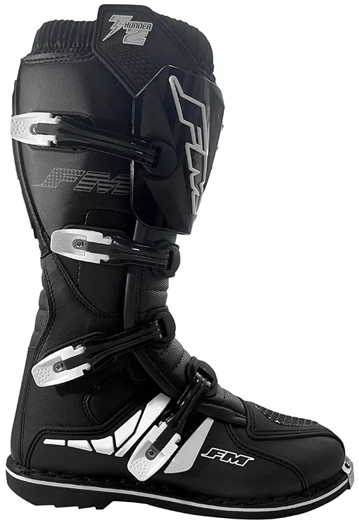 Stivali Moto Cross Enduro Fm Racing THUNDER 2 ENDURO Nero - immagine 2