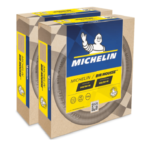 COPPIA  BIB MOUSSE MICHELIN ENDURO 90/90/21 + 140/80/18 M14-M15(spedizione gratis)