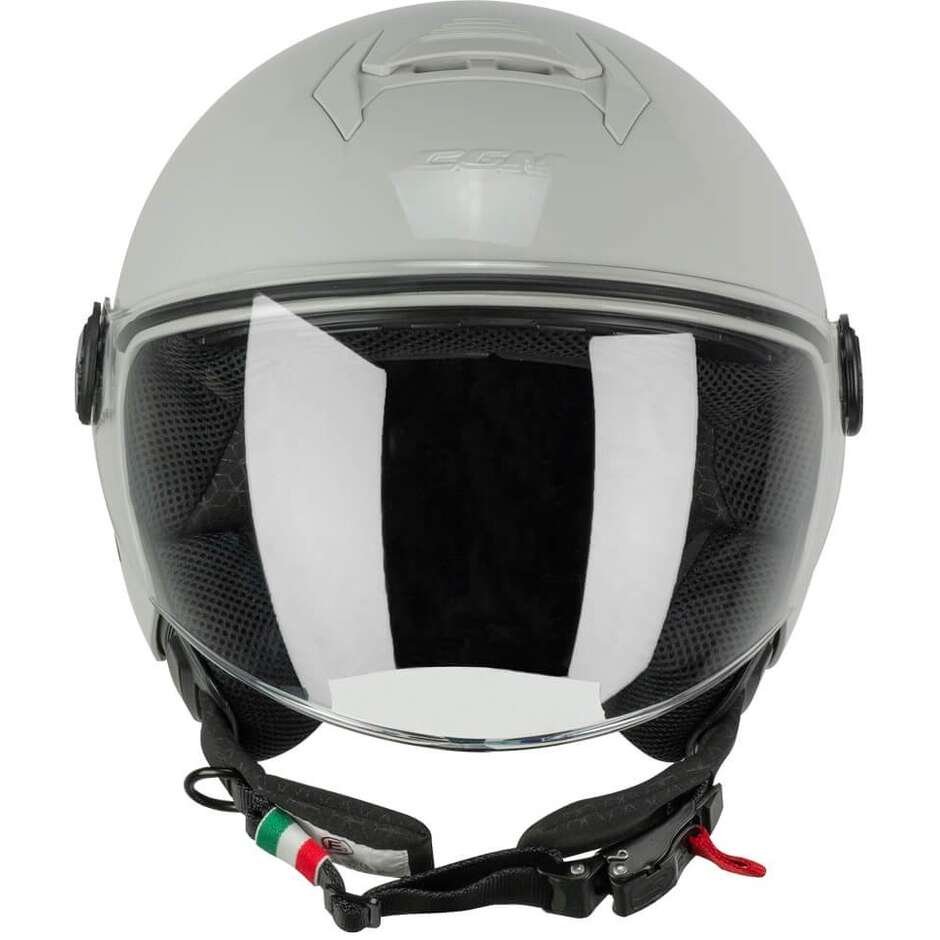 Casco Jet CGM 167A FLO MONO Bigio - Visiera Lunga - immagine 2