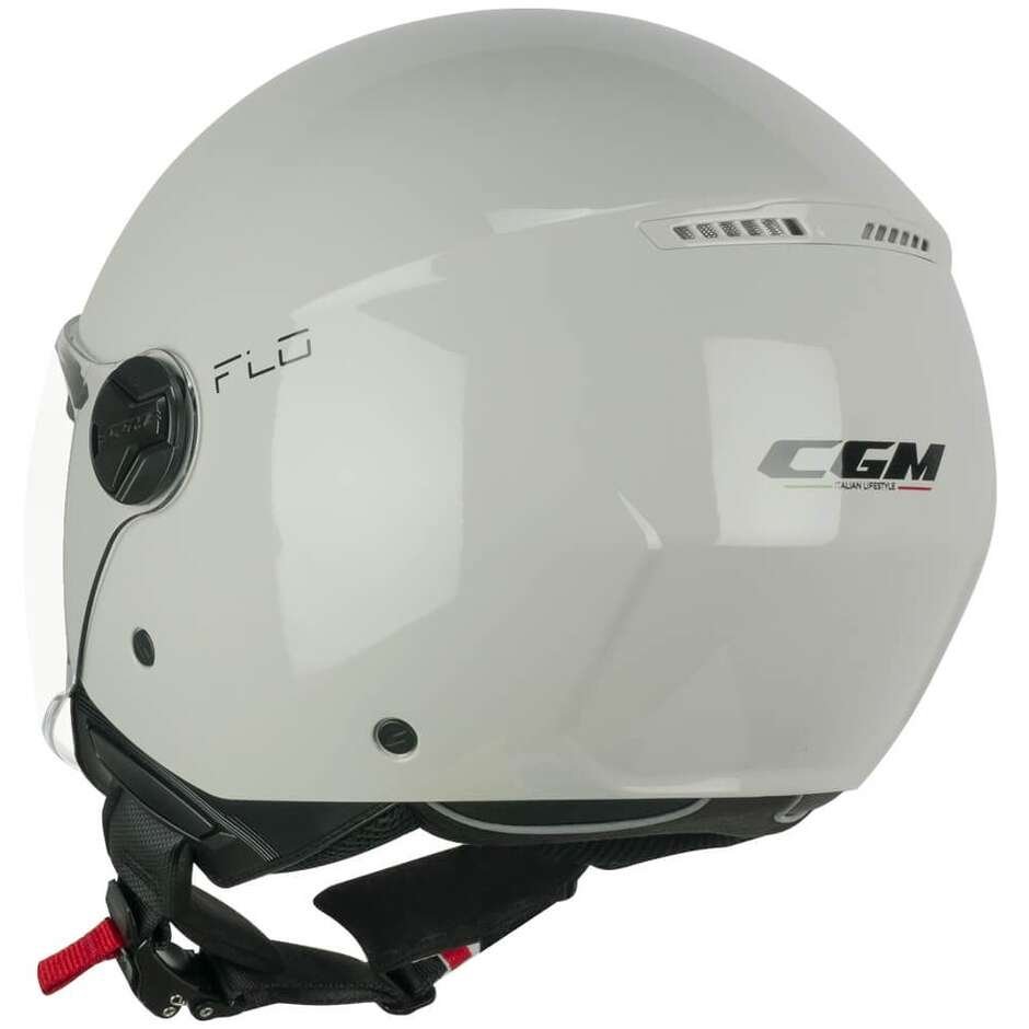 Casco Jet CGM 167A FLO MONO Bigio - Visiera Lunga - immagine 3