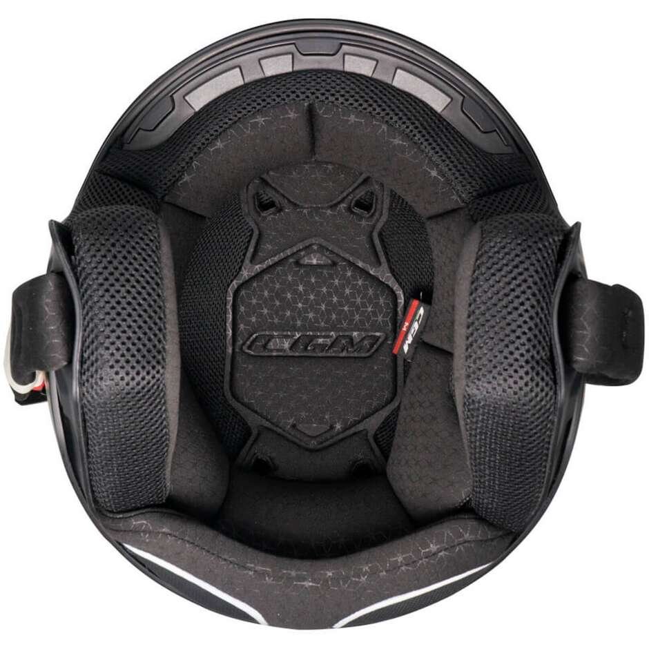 Casco Jet CGM 167A FLO MONO Nero Opaco - Visiera Lunga - immagine 3
