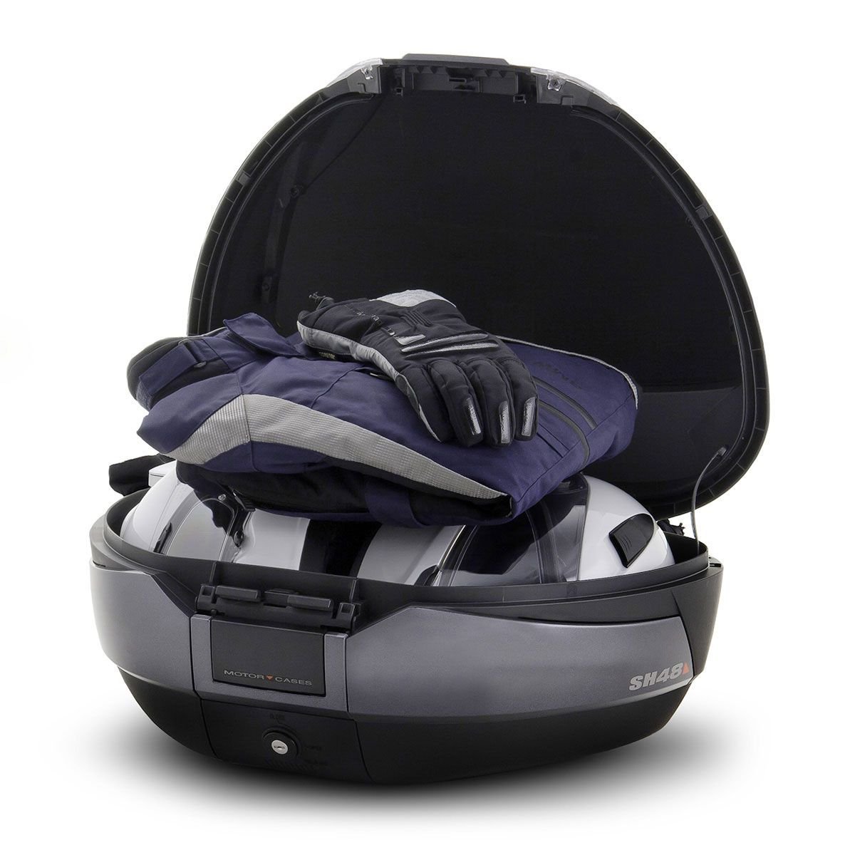 Bauletto Shad SH48 Nero Cover Carbon - immagine 4