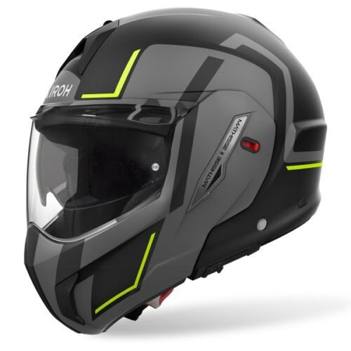 casco airoh mathisse 2 giallo e nero