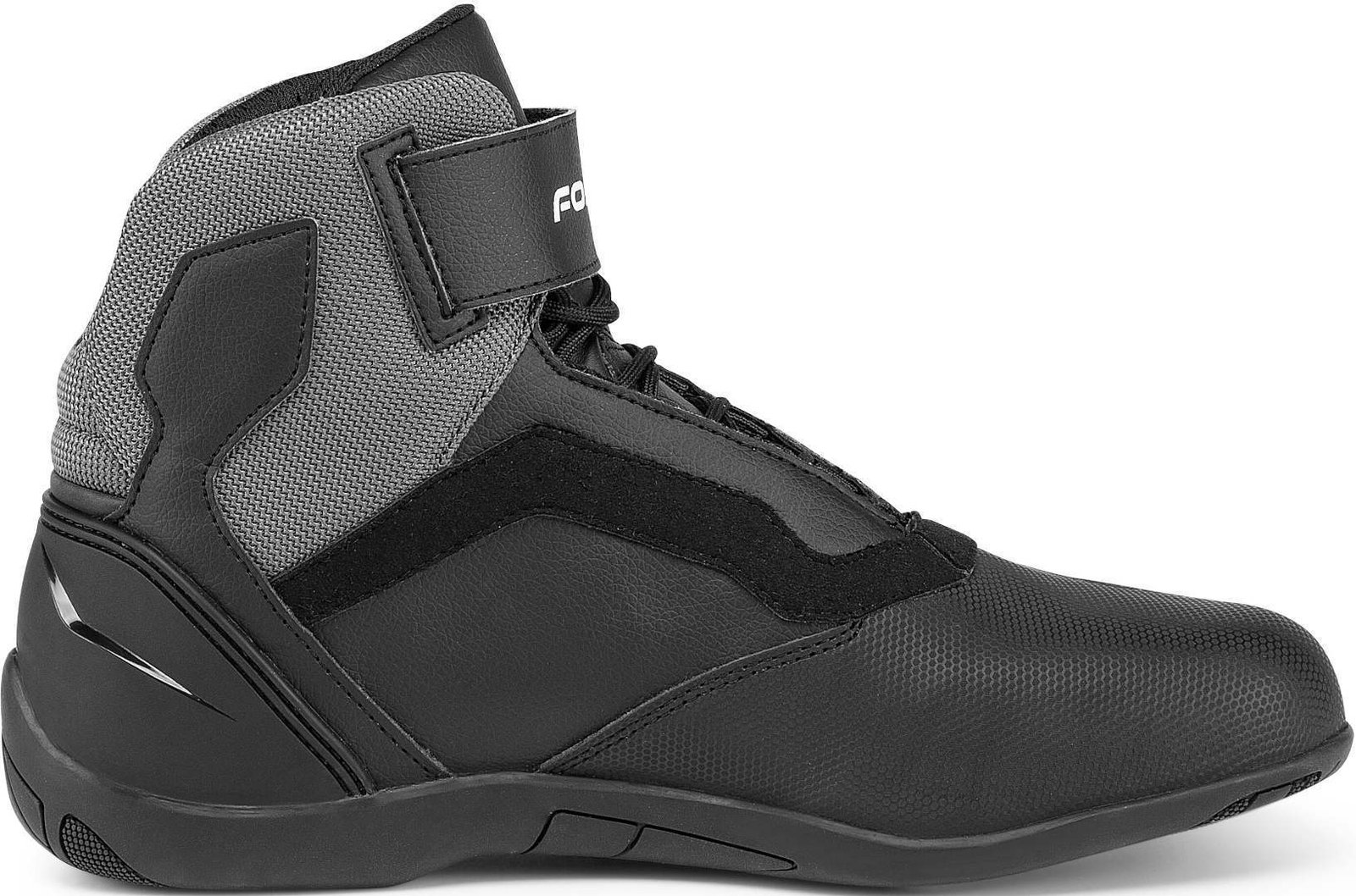scarpe da moto impermeabili nero forma