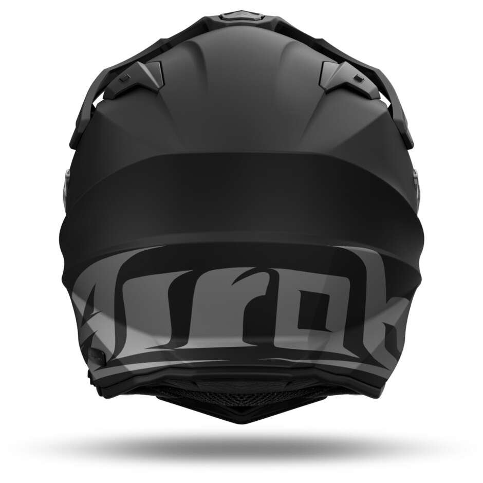 CASCO MOTO AIROH COMMANDER 2 BLACK MATT - immagine 2