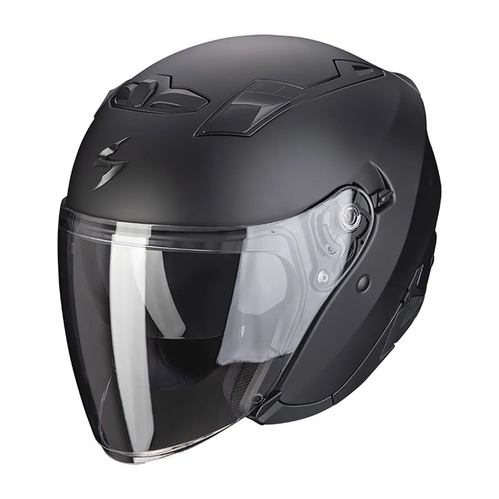 casco scorpion nero opaco exo 230