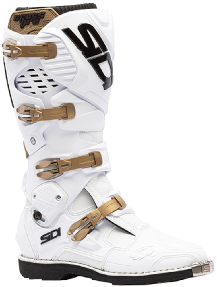 Stivali Moto Cross Enduro Sidi CrossFire3 White Bronze