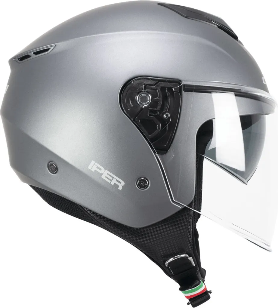 Casco Moto Jet CGM 126A IPER MONO Antracite Satinato