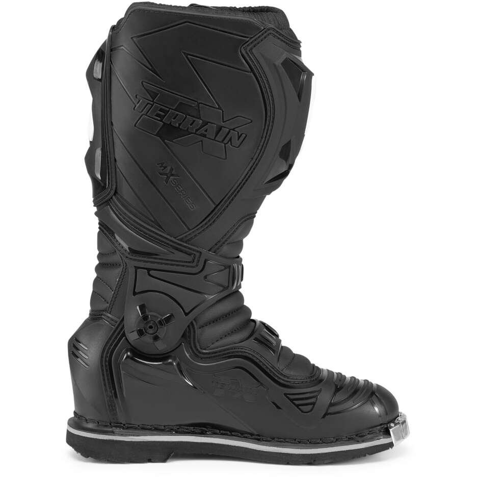 STIVALI MOTO CROSS ENDURO FORMA TERRAIN TX CON SNODO BLACK - immagine 3