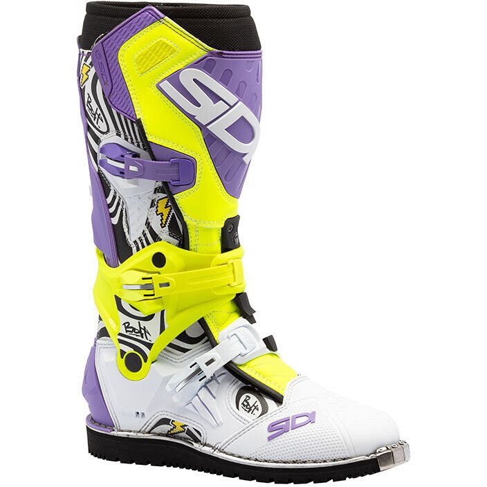 Stivali Moto Cross Enduro SIDI CROSSAIR HD White Violet