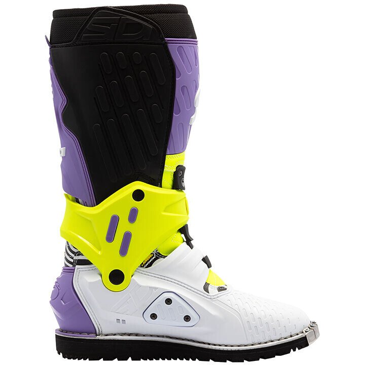 Stivali Moto Cross Enduro SIDI CROSSAIR HD White Violet - immagine 2
